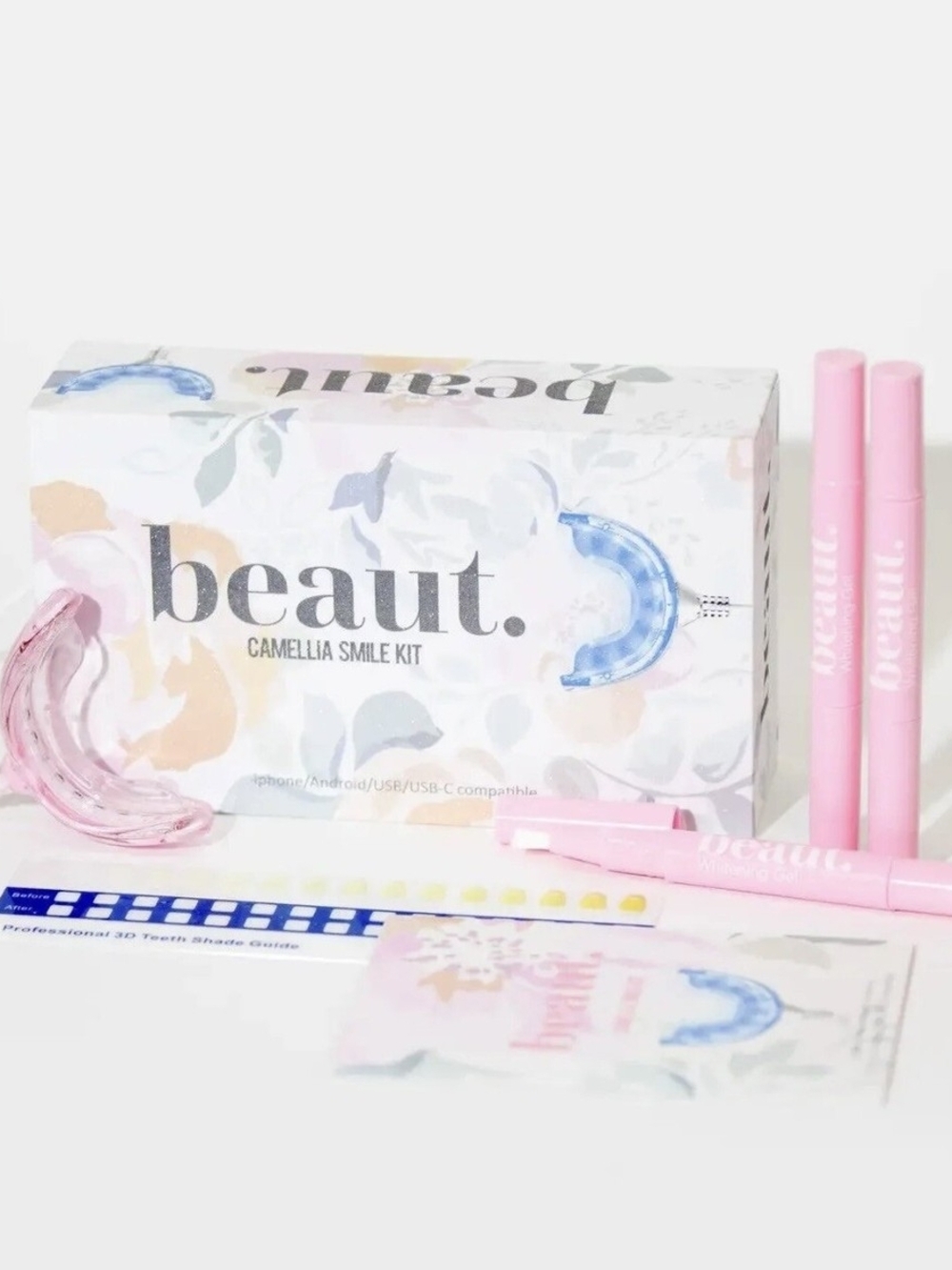 Beaut. Camellia Smile Kit — Pink Teeth Whitening Set